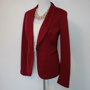APT. 9 Size Large Red Suit Jacket Blazer